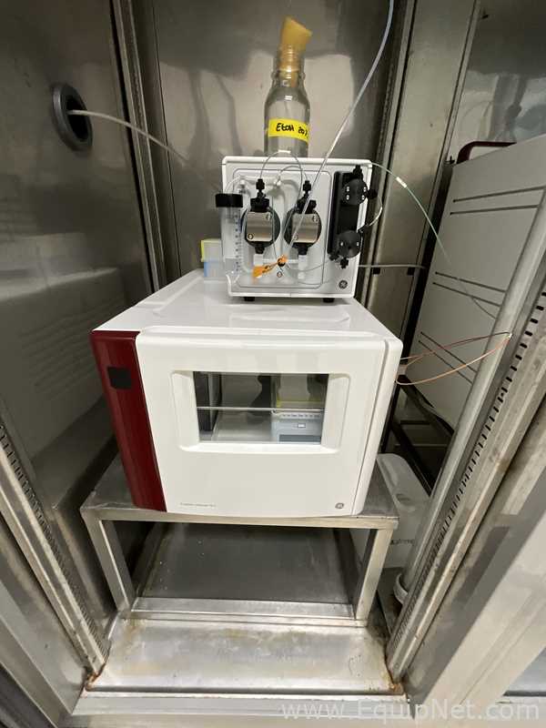 GE Healthcare Bio-Sciences AKTA pure Chromatography System with ALS Frigolab 1500 Litre Refrigerator