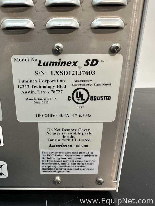 Analisador de Imunoensaio Bio-Rad BIO-PLEX 200