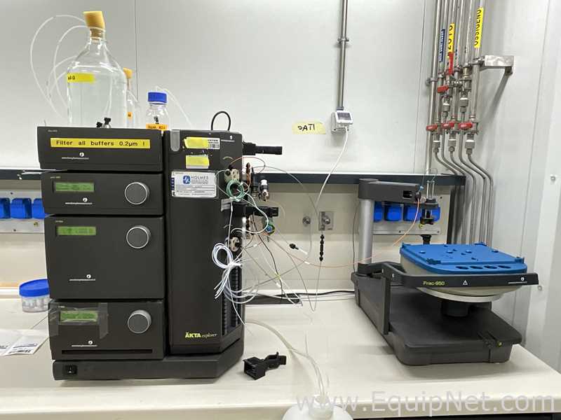 Amersham Pharmacia Biotech AKTA explorer FPLC with Frac-950 Fraction Collector
