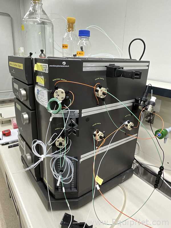 Amersham Pharmacia Biotech AKTA explorer FPLC with Frac-950 Fraction Collector