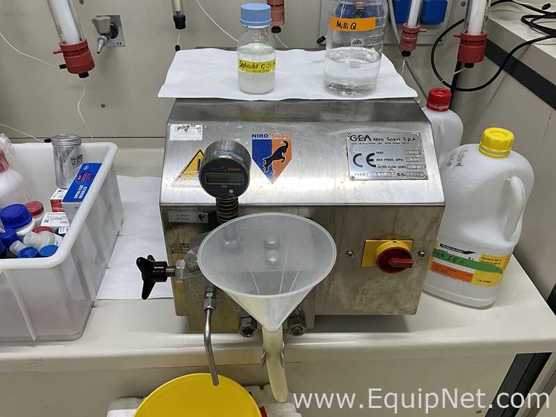 Homogeneizador GEA Niro Soavi s.p.a NS 1001L2K
