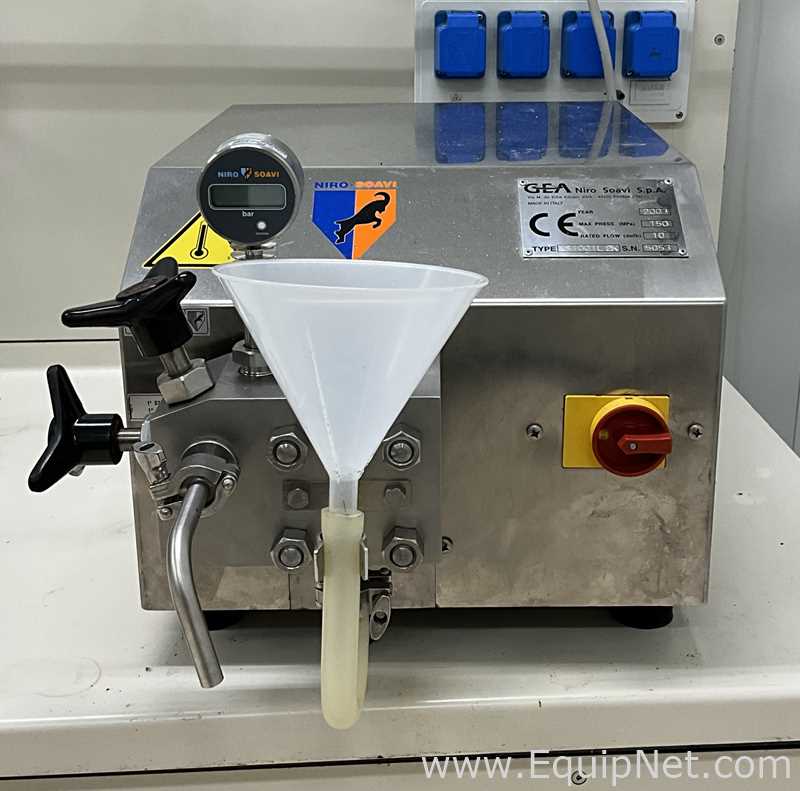 Homogeneizador GEA Niro Soavi s.p.a NS 1001L2K