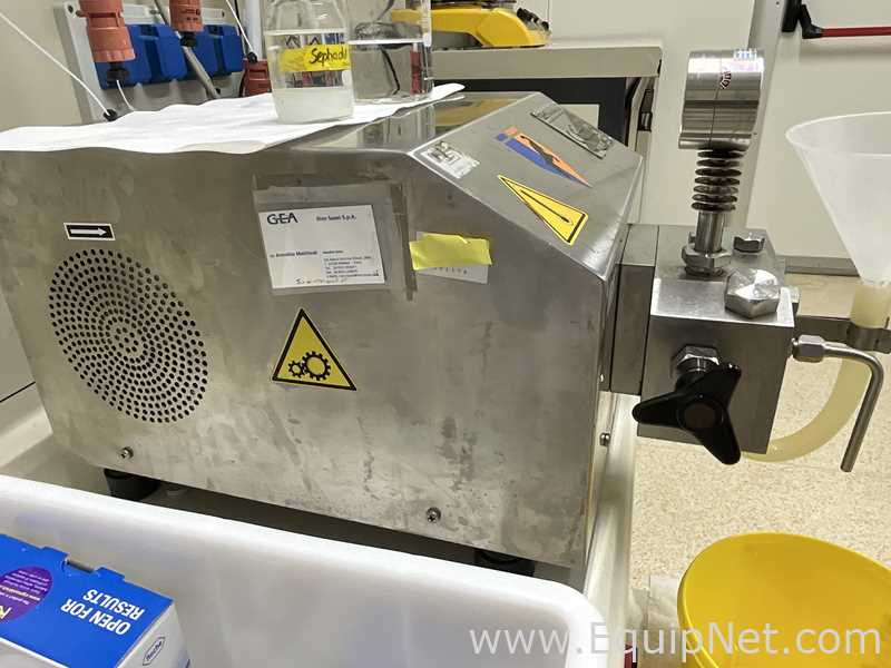 Homogeneizador GEA Niro Soavi s.p.a NS 1001L2K