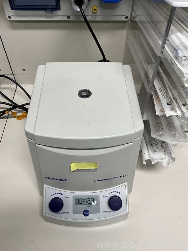 Centrífuga para laboratorio Eppendorf 5415 D
