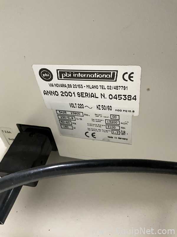 Centrífuga para laboratorio Eppendorf 5415 D