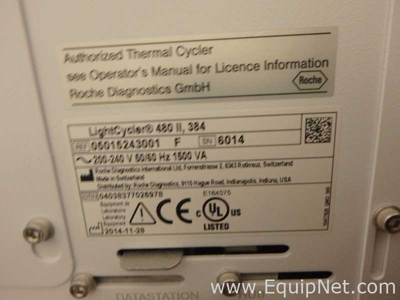PCR e Termociclador Roche LightCycler 480 II