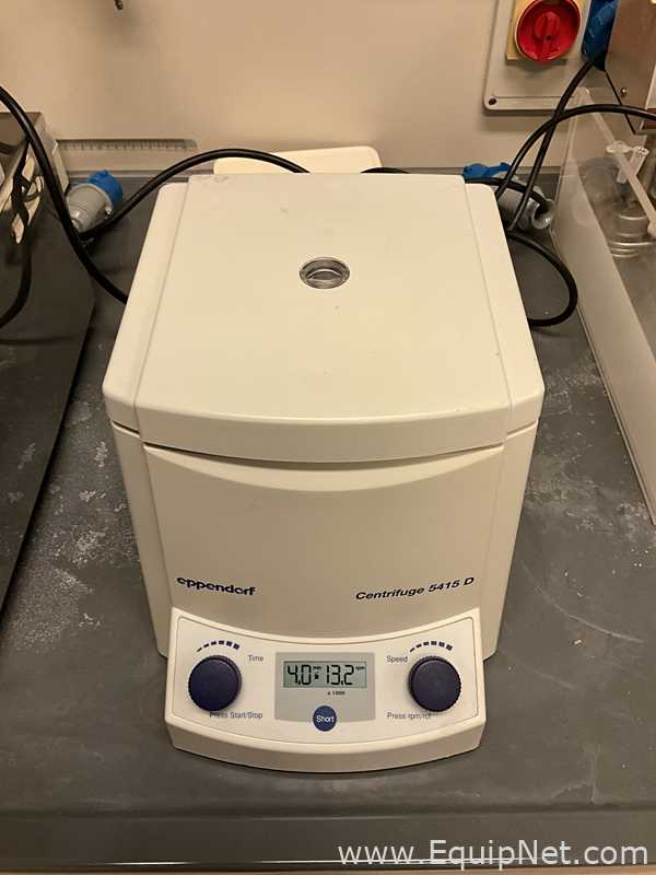 Centrífuga para laboratorio Eppendorf 5415 D