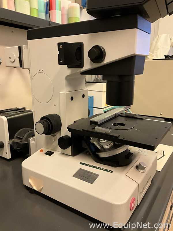 Microscópio Leitz Fluovert FS