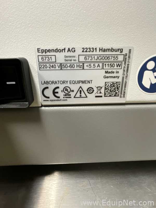 Incubadora Eppendorf CellXpert C170i.  170 Litros