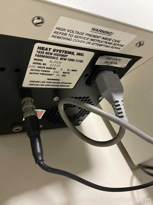 Sonicador Heat Systems XL2020