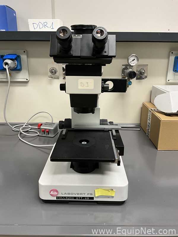 Microscópio Leitz Labovert FS