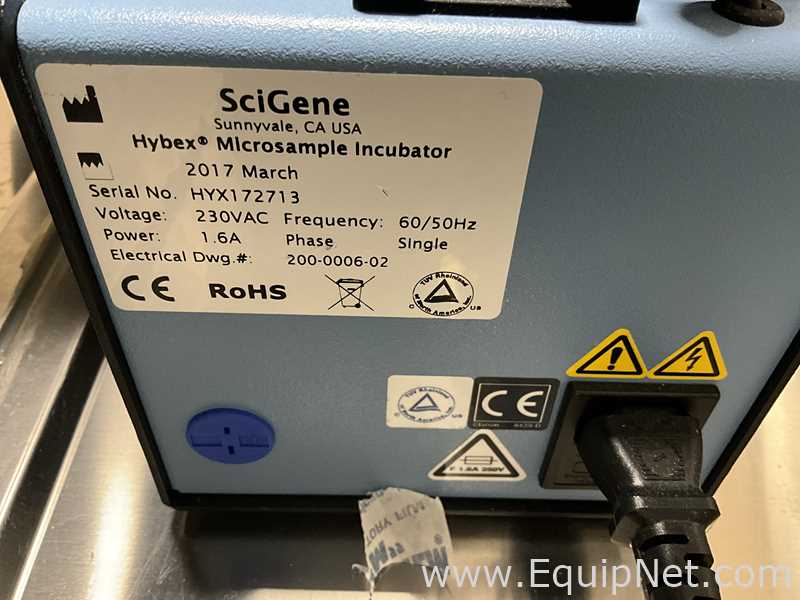 SciGene Hybex Microsample Incubator