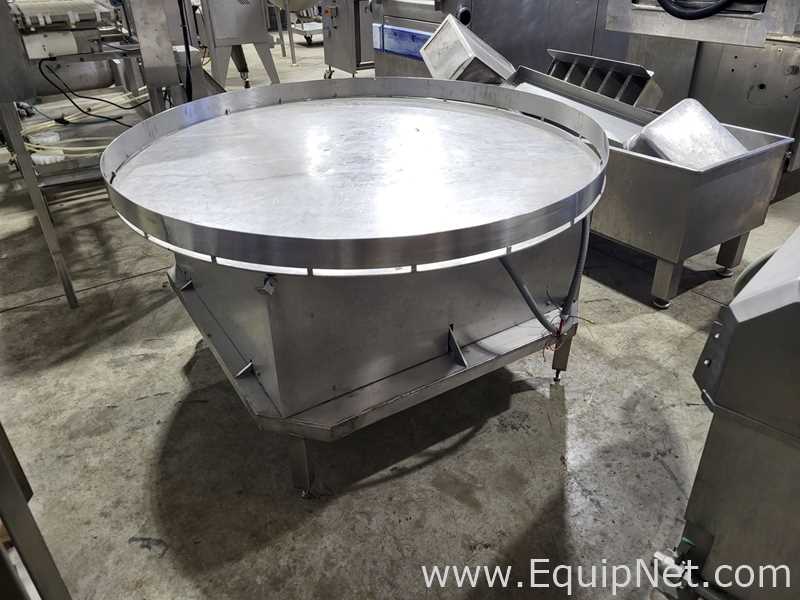 Mesa Acumuladora Rotativa aço inox  . 60 Polegadas