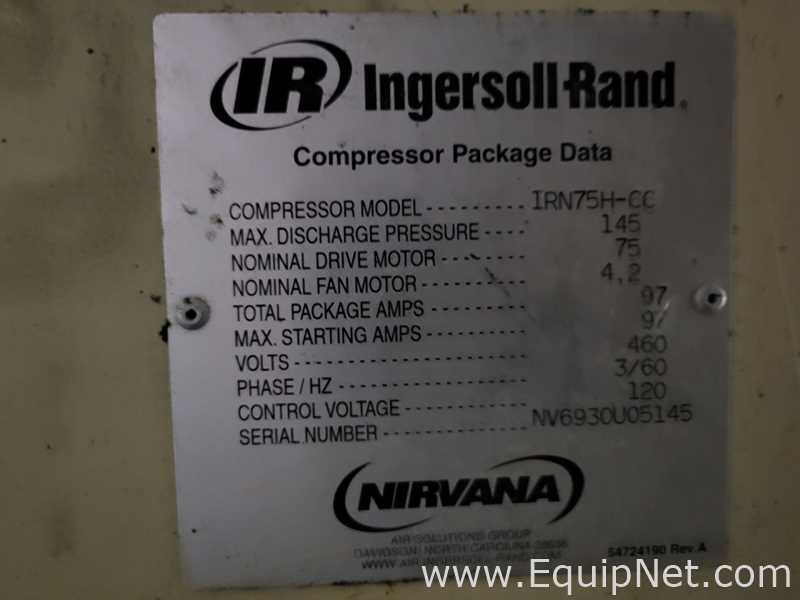 Compressor de Ar Ingersoll Rand IRN75H-CC