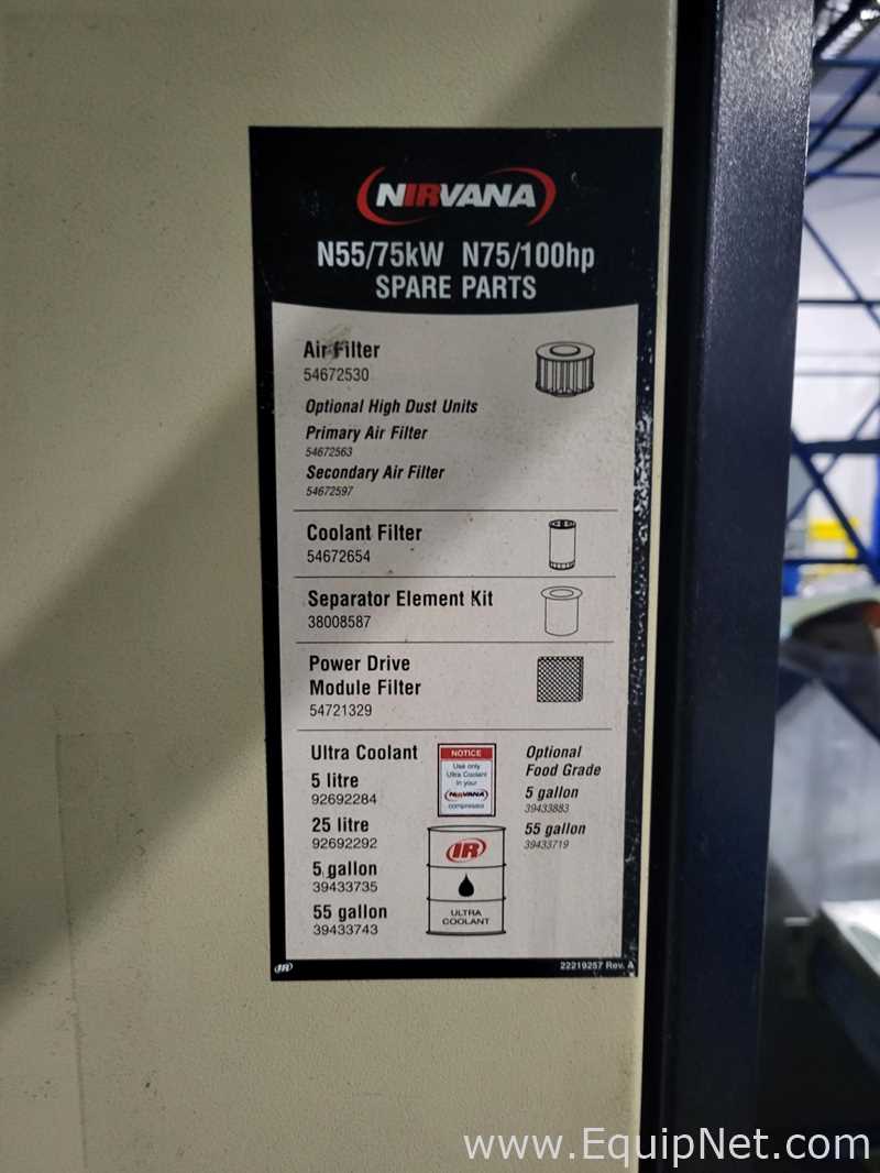 Compressor de Ar Ingersoll Rand IRN75H-CC