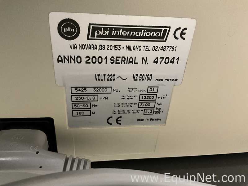 Lote de 3 Equipos Diversos de Laboratorio Eppendorf 