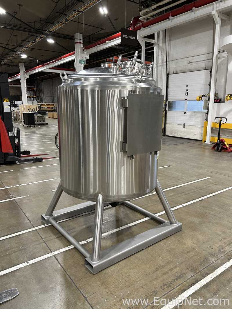 DCI 1000 Liters 316 Stainless Steel Jacketed Tank with Agitator