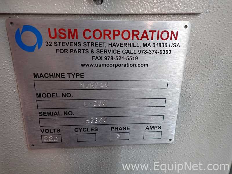 United Shoe Machinery Corp. L-500 Universal Grinding Machine
