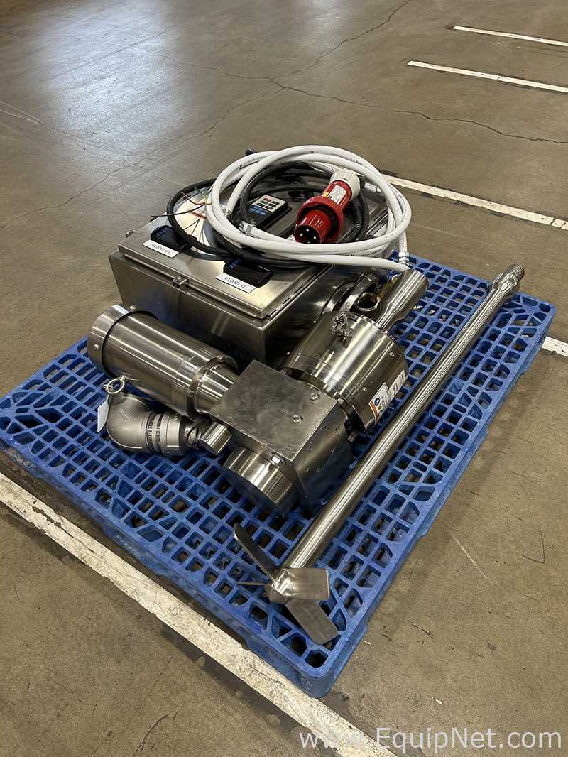 DCI 1000 Liters 316 Stainless Steel Jacketed Tank with Agitator