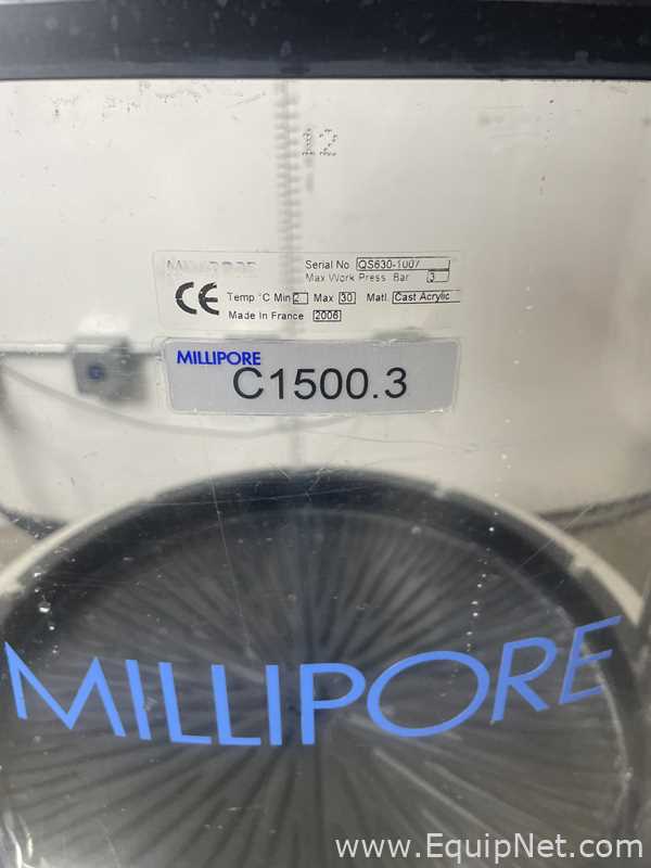 Cromatografía Millipore Quick Scale 168 Liter