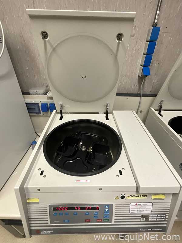 Beckman Coulter Allegra 25R Refrigerated Laboratory Centrifuge