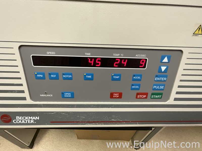 Beckman Coulter Allegra 25R Refrigerated Laboratory Centrifuge