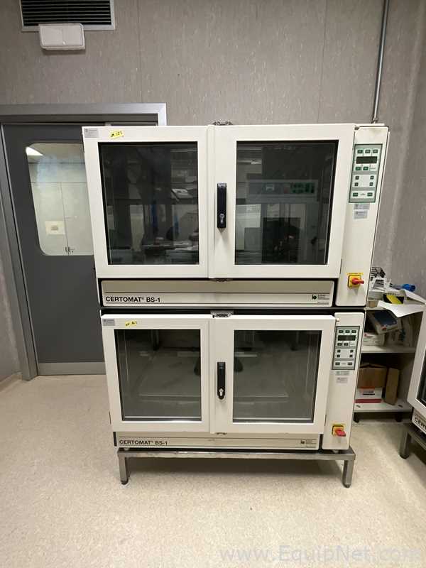 B. Braun Biotech International GmbH Certomat BS-1 Double Stacked Laboratory Incubator Shaker