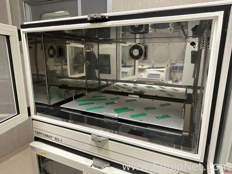 B. Braun Biotech International GmbH Certomat BS-1 Double Stacked Laboratory Incubator Shaker