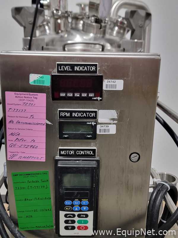 DCI 35 Liter Stainless Steel Reactor Tank with Panel Control