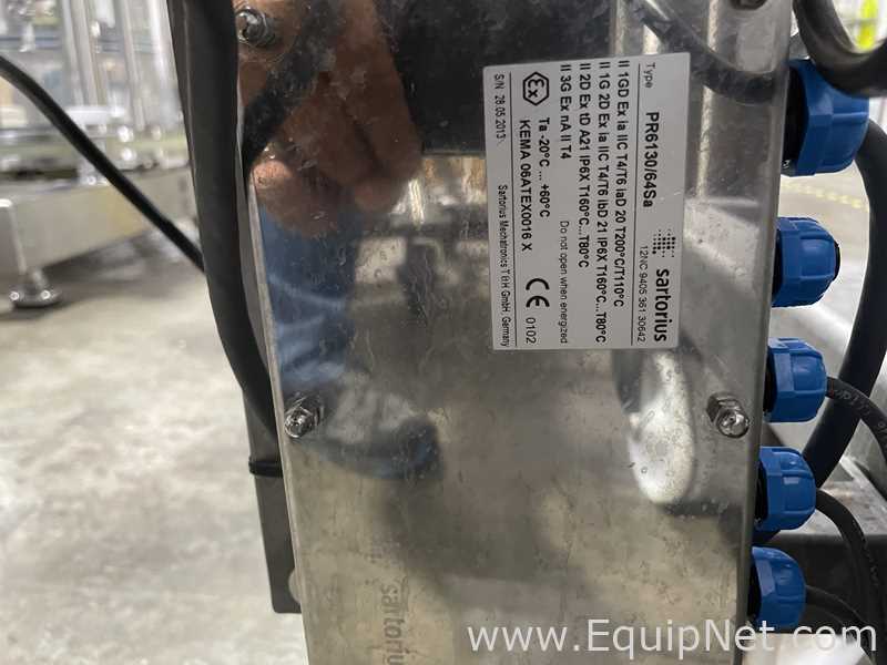 Tanque SARTORIUS STEDIM BIOTECH Requisitos de aire 225 L