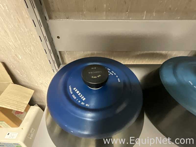 Lot of 16 off Various Beckman Coulter Avanti Laboratory Centrifuge Fixed Angle Rotors