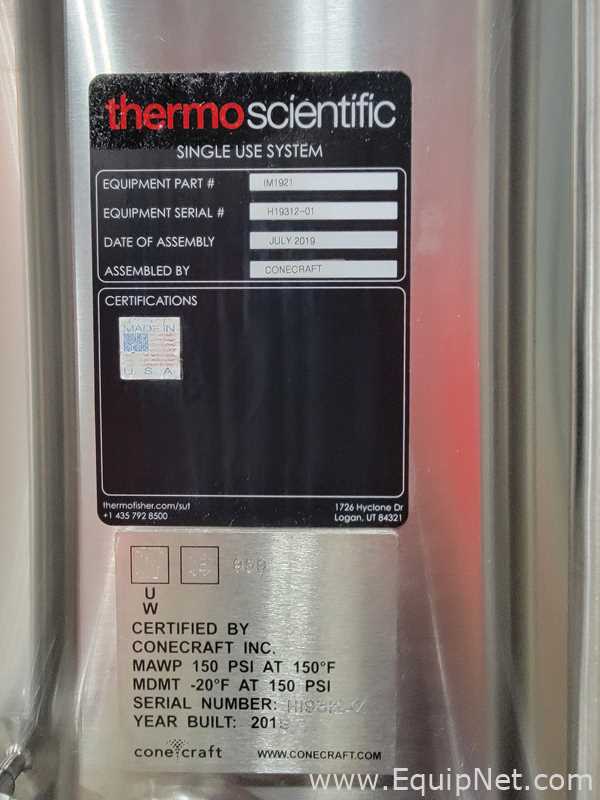 Thermo Scientific IM1921 500L Single Use System Mixer