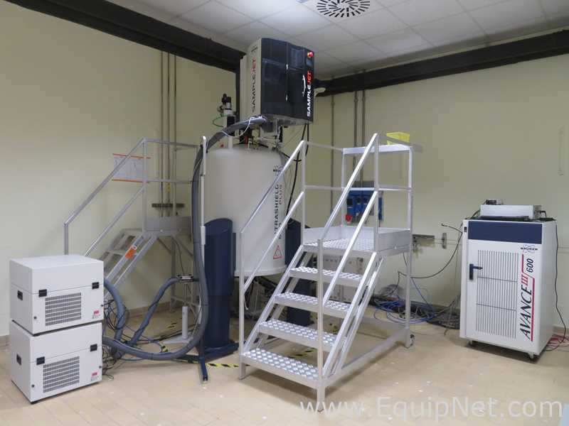 Bruker Ultra Shield 600 Mhz / 54 mm NMR With Bruker Avance III 600 Controller