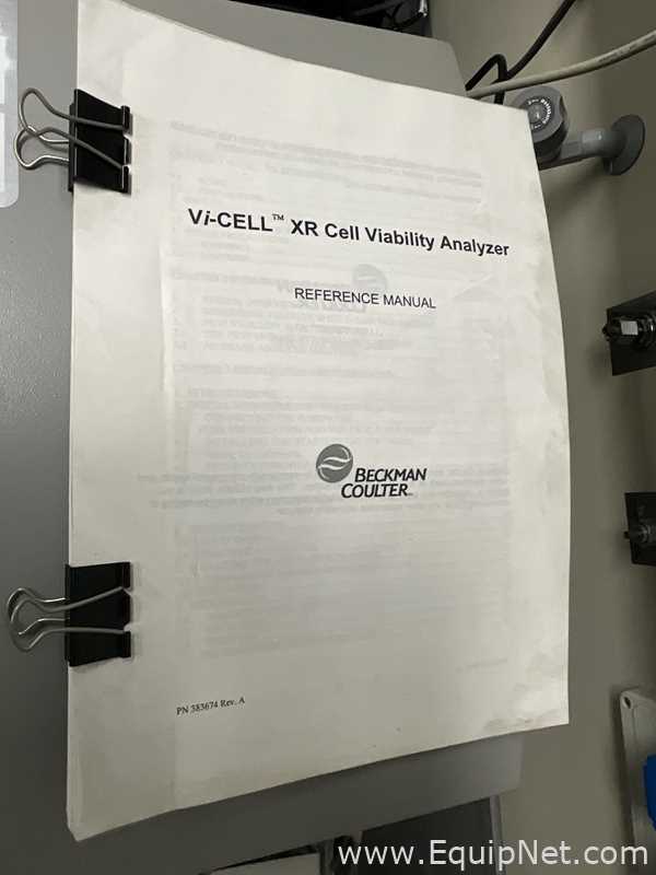 Beckman Coulter VI-CELL XR Cell Viability Counter