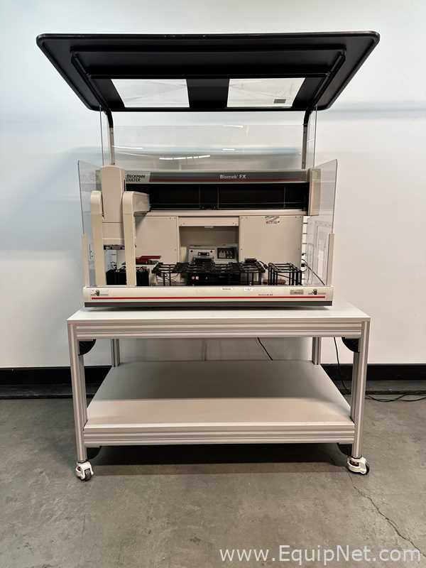 Beckman Coulter Biomek FX Liquid Handler With BioTek ELx405 Select CW Microplate Washer