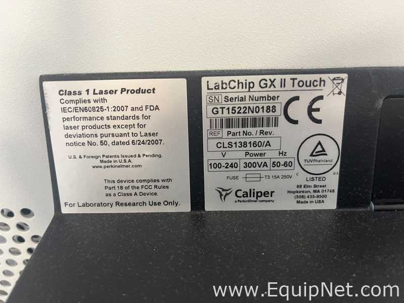 Analizador Perkin Elmer LabChip GX II Touch