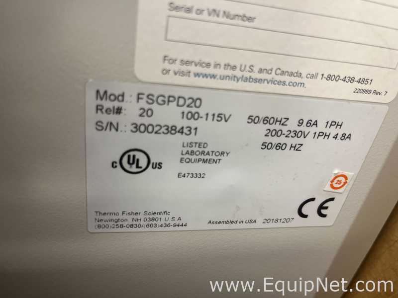 Unused Fisher Scientific Isotemp FSGPD20 20L Water Bath