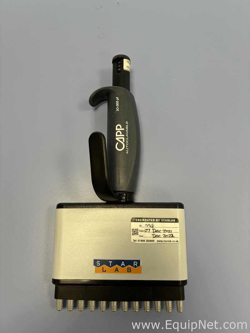 Starlab Group CappAero 96 Multichannel p300, 30-300 ul, 12-Channel Pipette