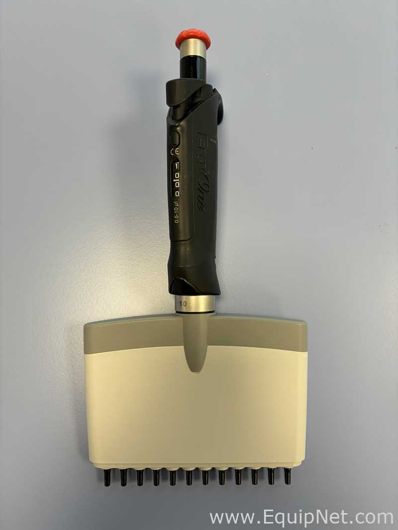 Starlab Group ErgoOne CappAero 96 Multichannel p10, 0.5-10 uL, 12-Channel Pipette