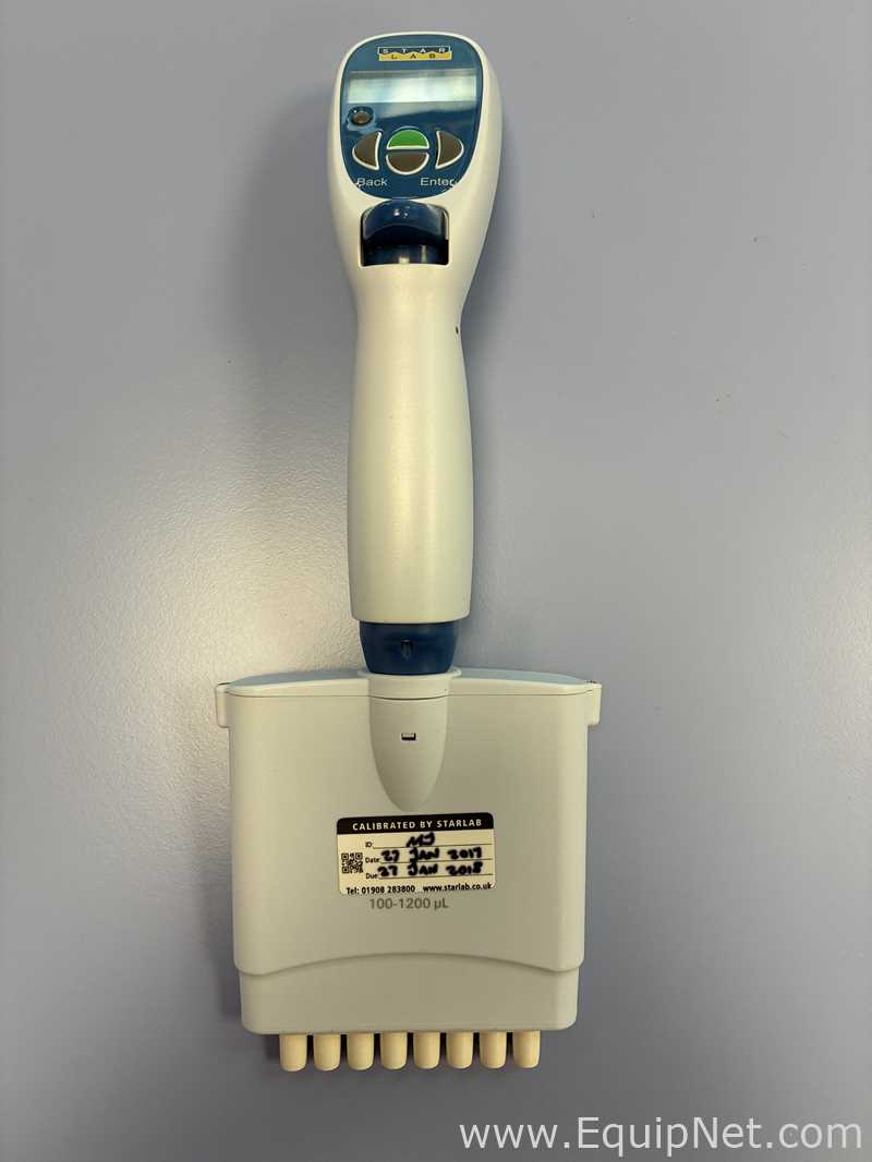 Starlab Group 100-1200 uL, 8-channel Pipette