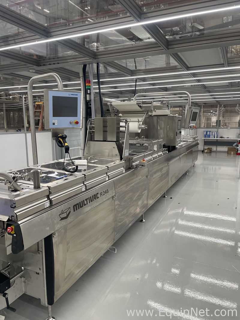 Termoformadora y Prensa Cortadora Multivac R245. Sin usar