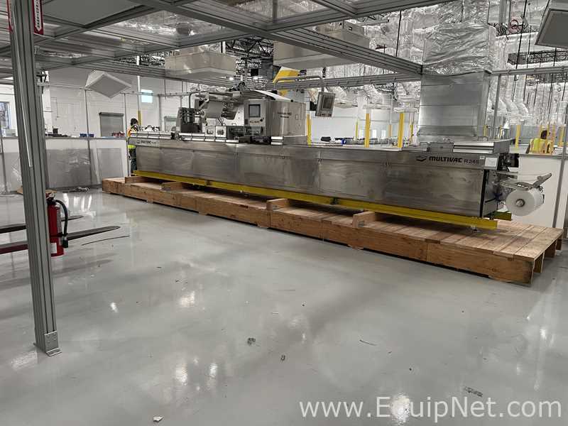 Termoformadora y Prensa Cortadora Multivac R245. Sin usar