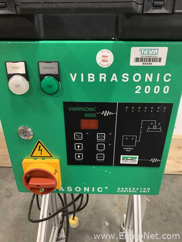 Tamizador o Cernidor Russell Finex Vibrasonic 2000