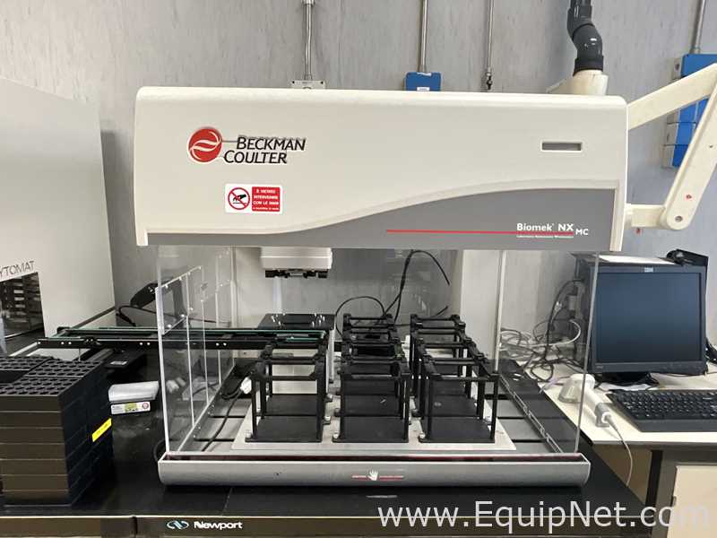 Beckman Coulter Biomek Nx Mc Liquid Handler with Thermo Scientific Cytomat Microplate Hotel