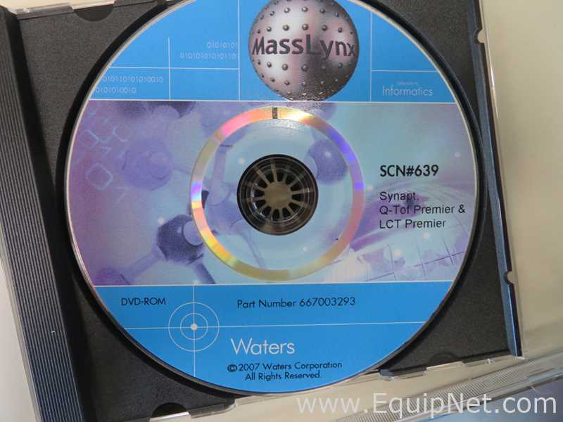 Micromass LCT Premier XE Mass Spectrometer With Waters 2795 HPLC Seperation Module and Detectors