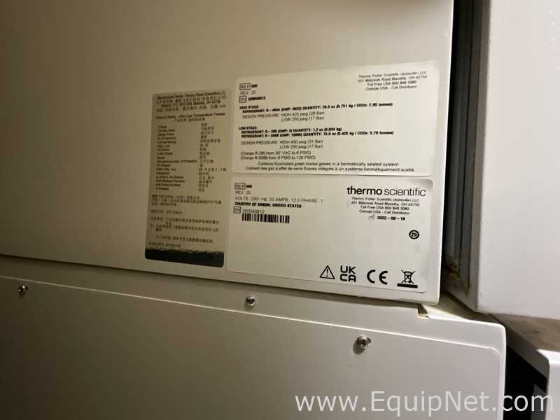 Congelador Thermo Fisher Scientific Forma 995.  651 Litros