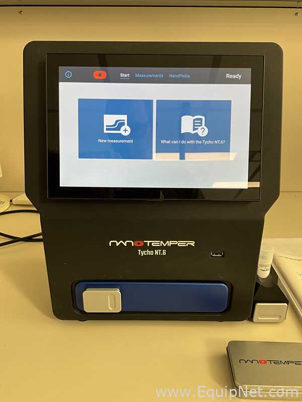 Nano Temper Technologies GmbH Tycho NT.6 Differential Scanning Fluorimeter