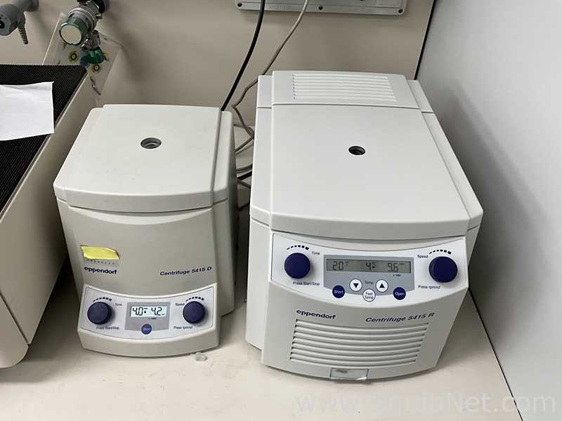 lote de  2 Centrífuga para Laboratórios Eppendorf 5415 D