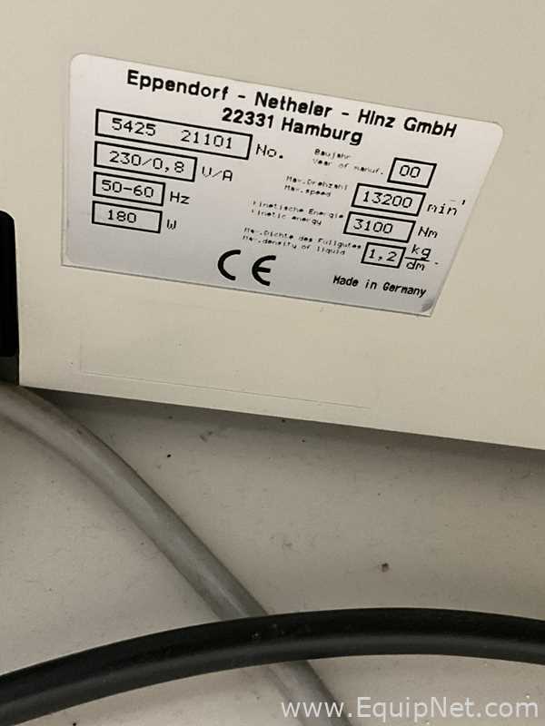 lote de  2 Centrífuga para Laboratórios Eppendorf 5415 D