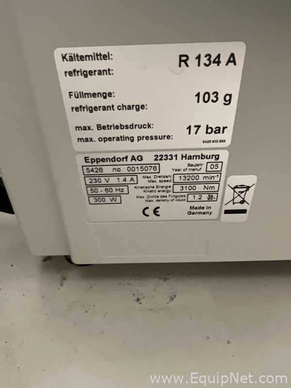 lote de  2 Centrífuga para Laboratórios Eppendorf 5415 D